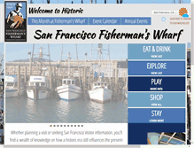 Tablet Screenshot of fishermanswharf.org